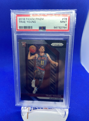 2018 Panini Prizm Trae Young PSA 9 #78 RC