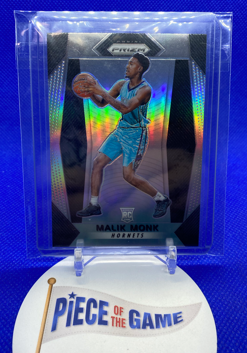 2017-18 Panini Prizm base silver prizm Malik Monk RAW