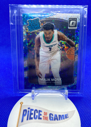 2017-18 Panini Donruss Optic Fast Break Prizm Malik Monk RAW