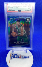 2017 Panini Donruss Optic Holo Jayson Tatum PSA 9