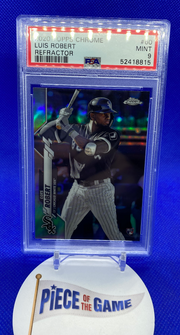 2020 Topps Chrome Refractor Luis Robert PSA 9