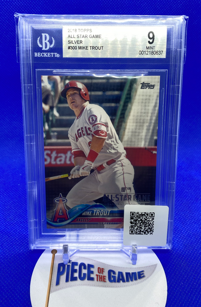 Mike Trout 2018 Topps ASG Silver BGS 9