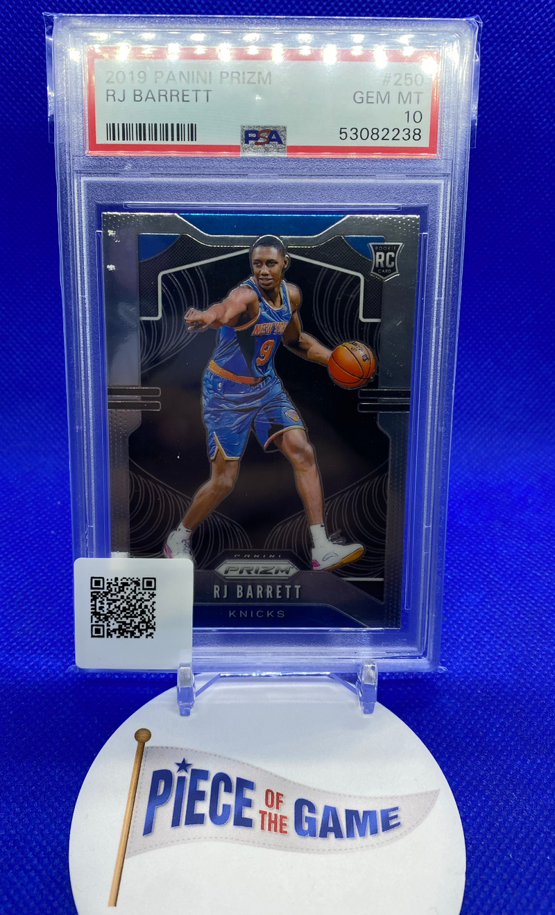 2019 Panini Prizm RJ Barrett PSA 10