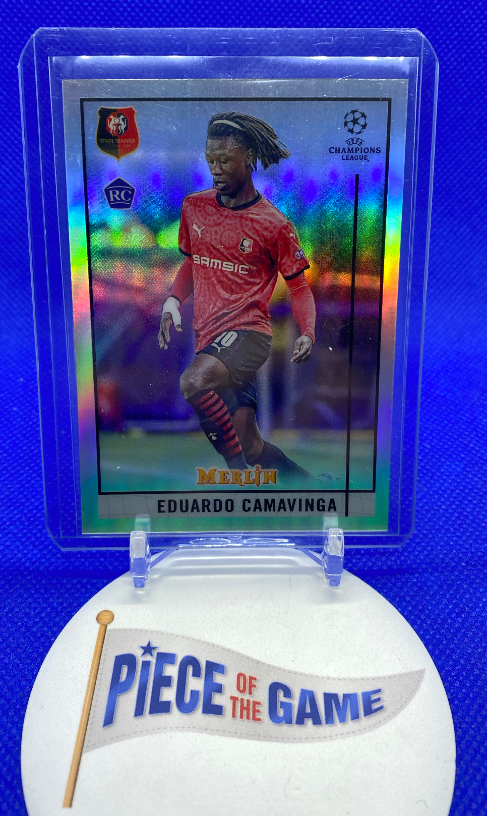 EDUARDO CAMAVINGA 2020-21 TOPPS MERLIN CHROME - REFRACTOR
