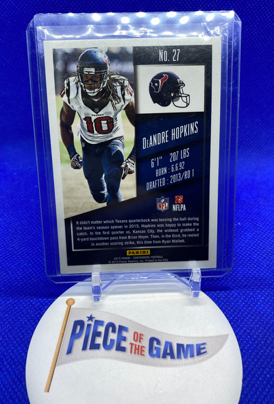 Deandre Hopkins 2015 Panini Contenders Playoff Ticket 159/199