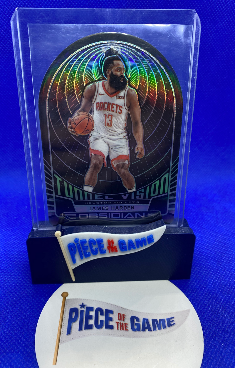 2020 Panini Obsidian Tunnel Vision James Harden die-cut 
