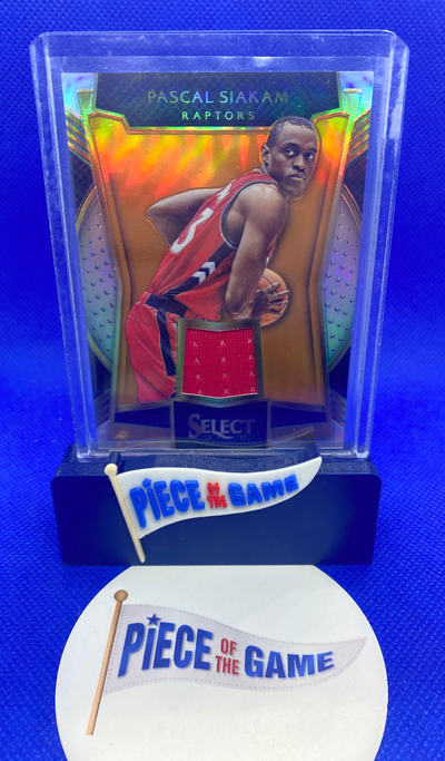 2016-17 Panini Select patch/relic Pascal Siakam prizm #'d 45/60 Rookie