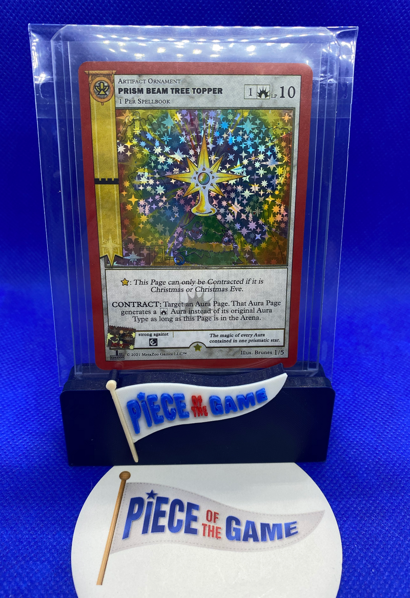 2021 1st Edition MetaZoo Prism Beam Tree Topper full holo 1/5