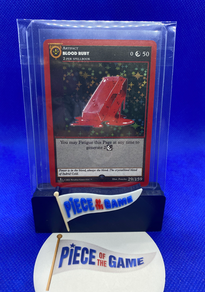 2021 1st Edition MetaZoo Blood Ruby full holo 29/159