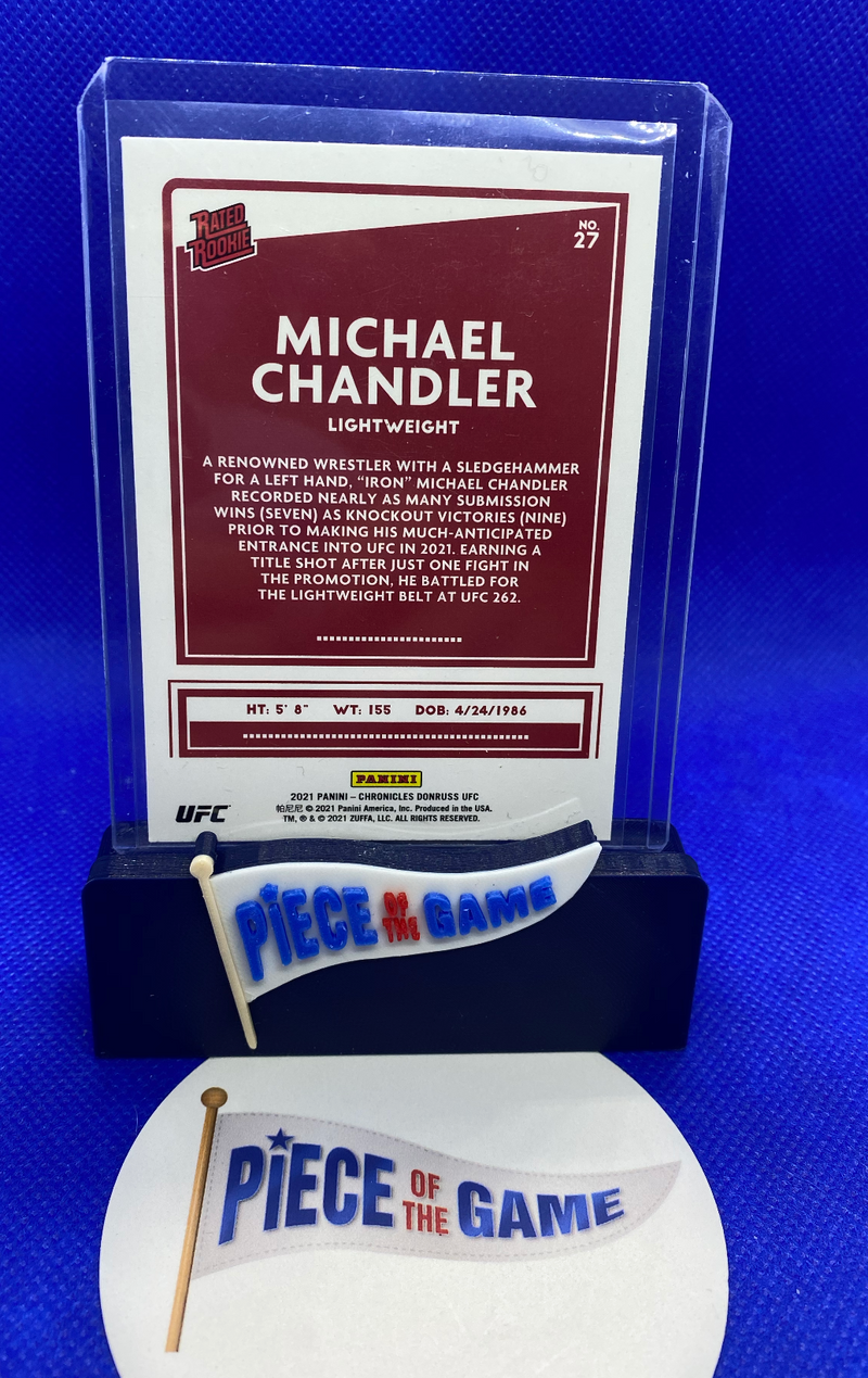 2021 Panini Chronicles UFC Donruss Michael Chandler Rated Rookie