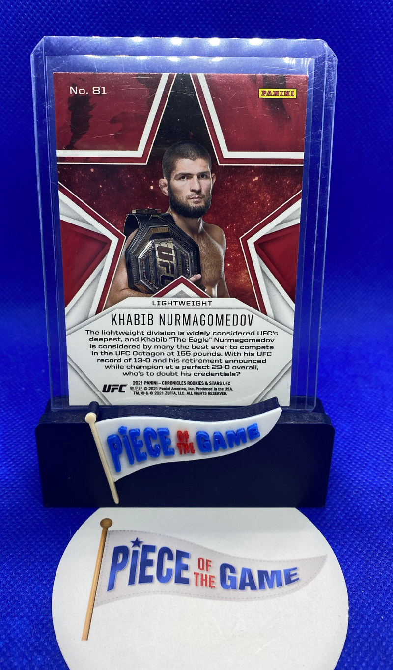 2021 Panini Chronicles UFC Rookies and Stars Khabib Nurmagomedov