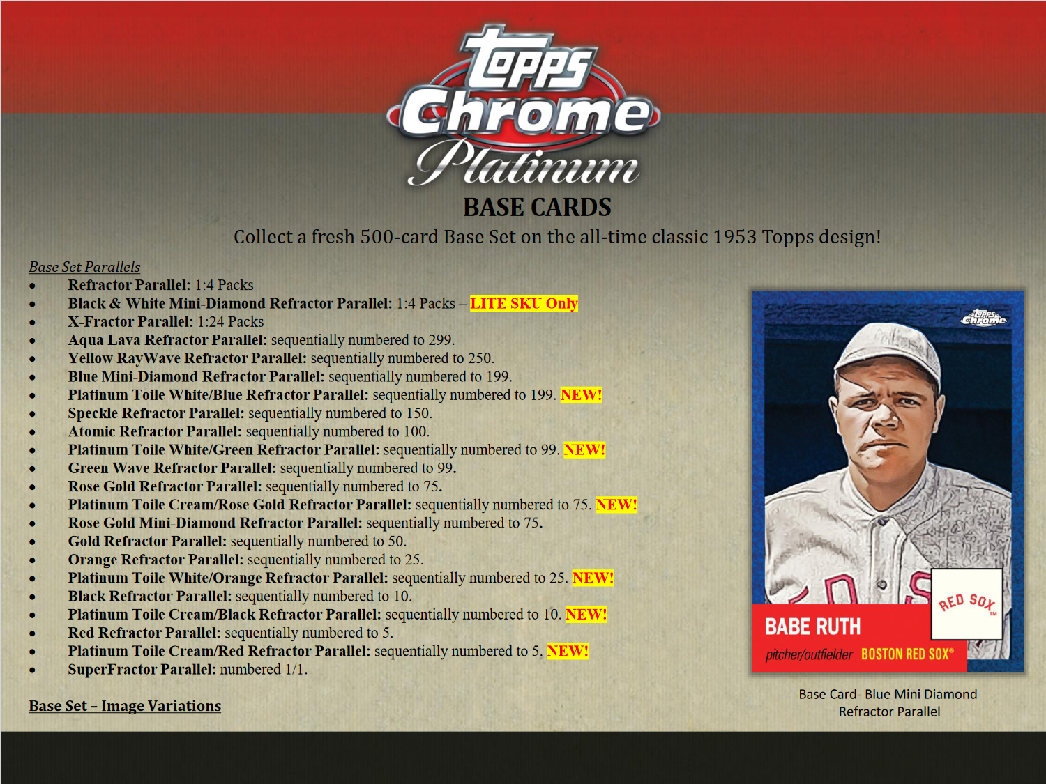 2022 Topps Chrome Platinum Anniversary Baseball Lite Box
