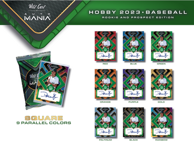 2023 Wild Card Auto Mania Rookie & Prospect Edition Baseball Hobby 12 Box Case