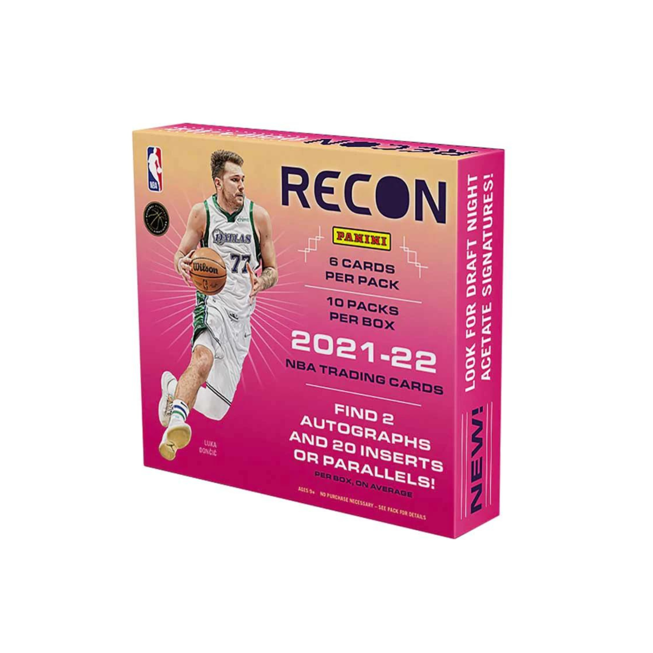 202122 Panini Basketball Recon Hobby Box Piece Of The Game