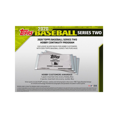 2020 Topps Series 2 Baseball Hobby Box