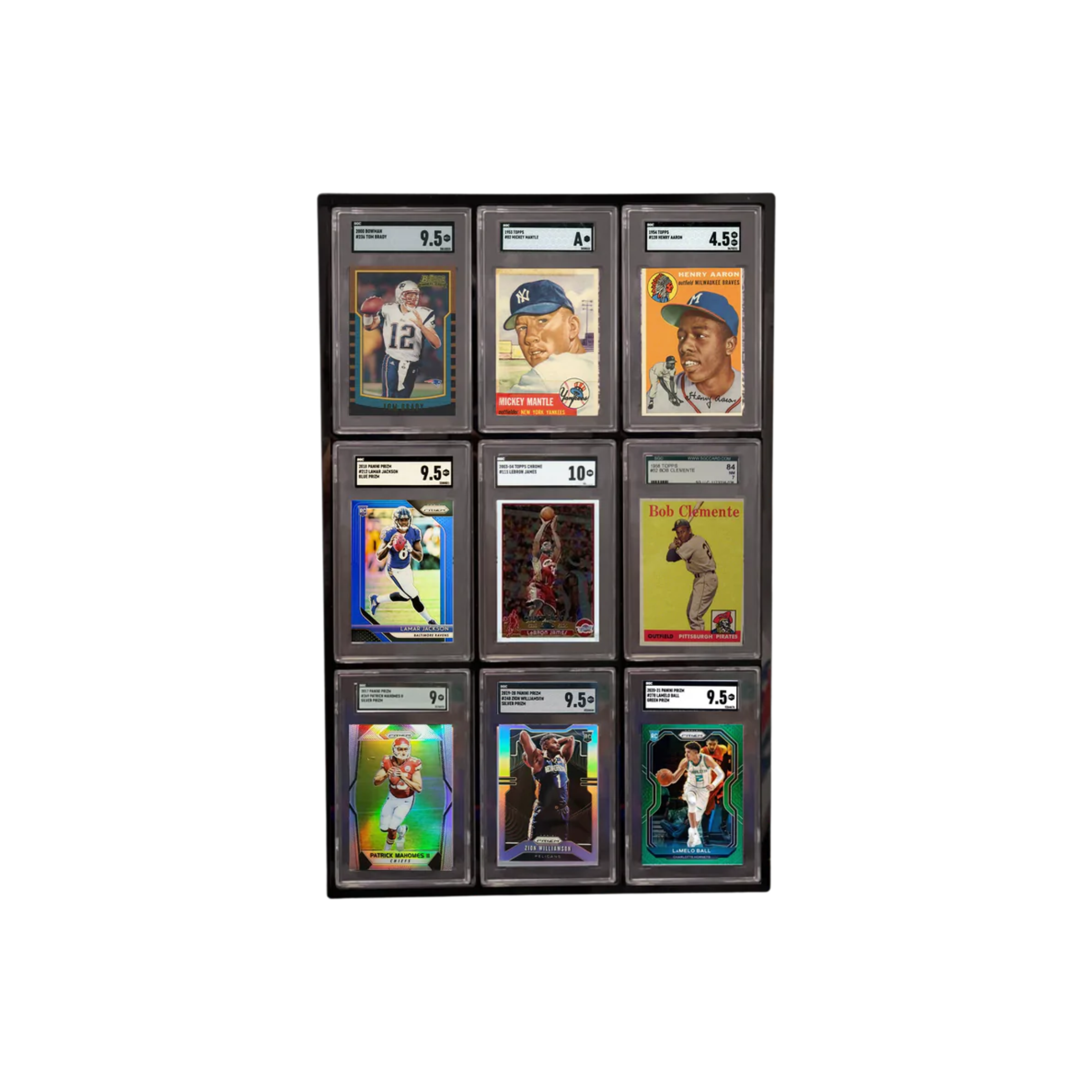 Show Your Slabs SGC 9 GRADED CARD DISPLAY