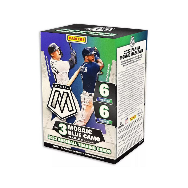 2022 Panini Mosaic Baseball Blaster 20 Box Case