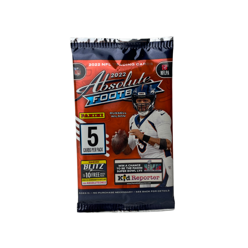 2022 Panini Absolute Football Gravity Feed Pack