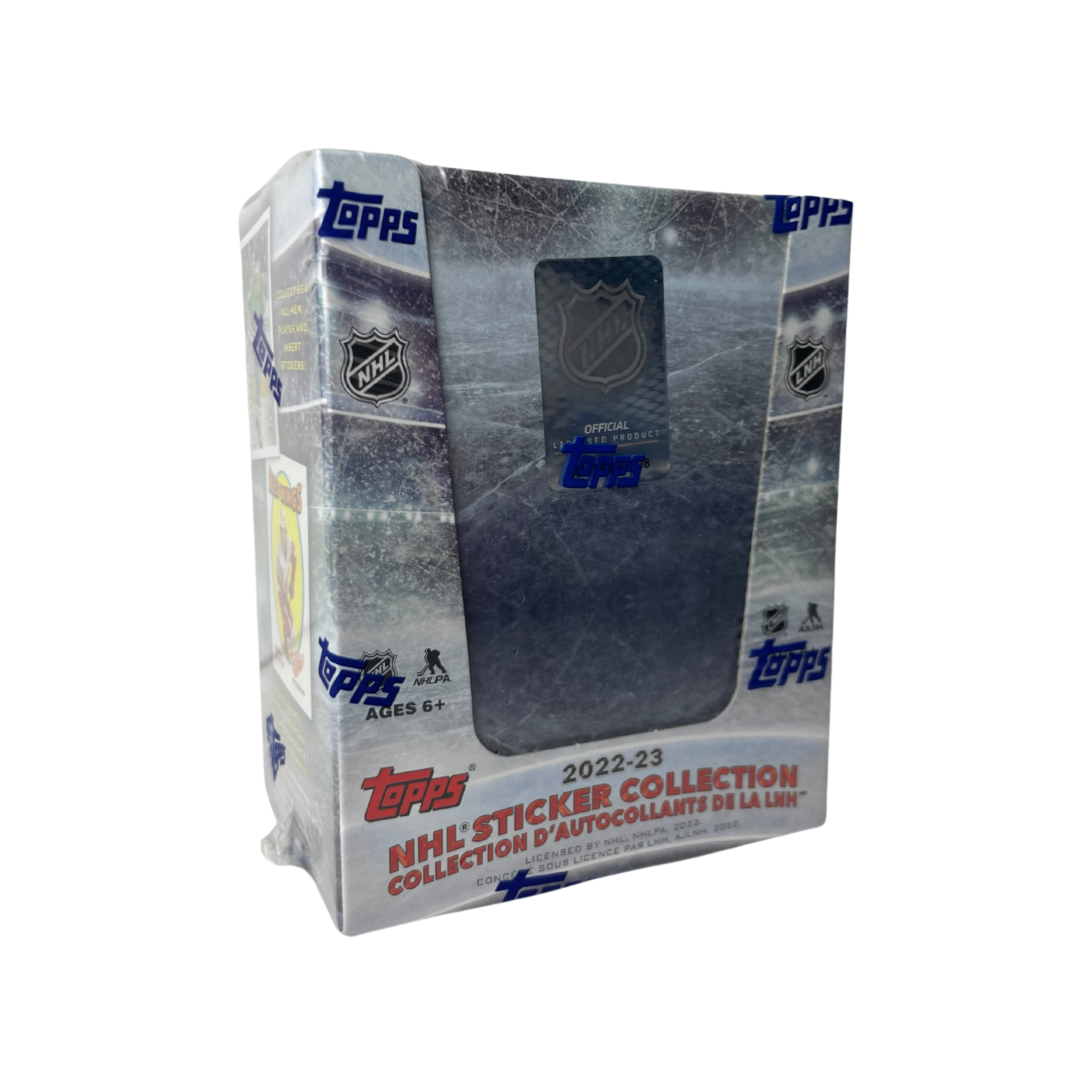 2022-23 Topps NHL Sticker Collection Hockey Box