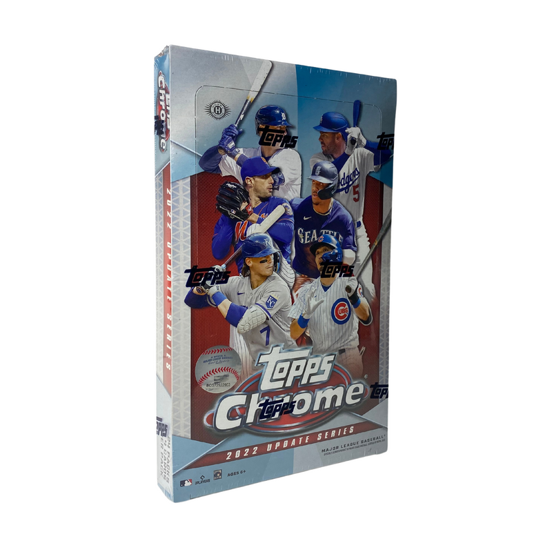 2022 Topps Chrome Update Series Baseball Hobby 12 Box Case