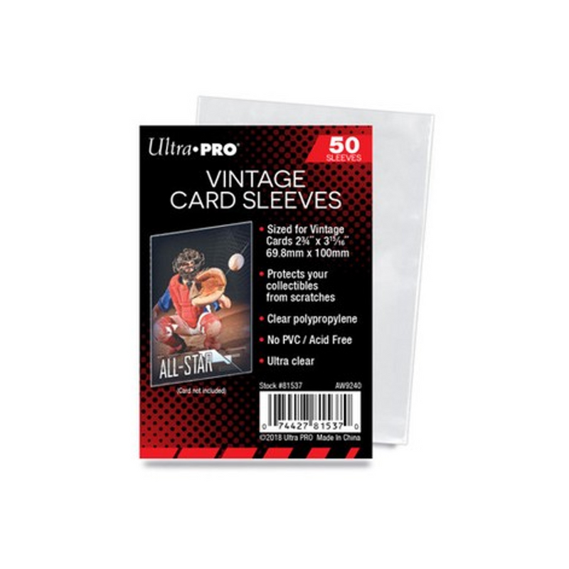 Ultra Pro Vintage Card Sleeves 50ct