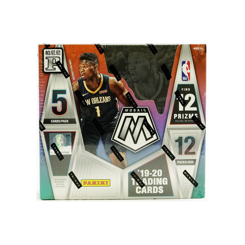 2019-20 Panini Mosaic NBA T-Mall Box
