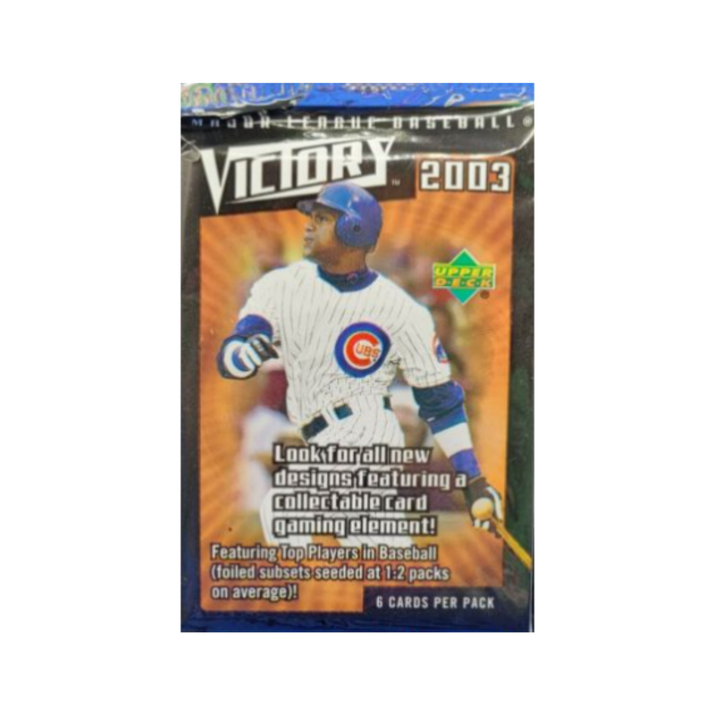 2003 Upper Deck Victory Baseball Pack