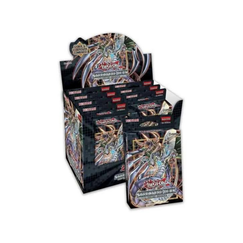 2020 Yu-Gi-Oh Structure Deck Cyber Strike Display Box (8 Decks)