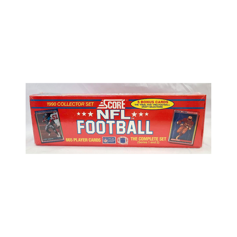 1990 Score NFL Football Collector Set Series 1 & 2 Box
