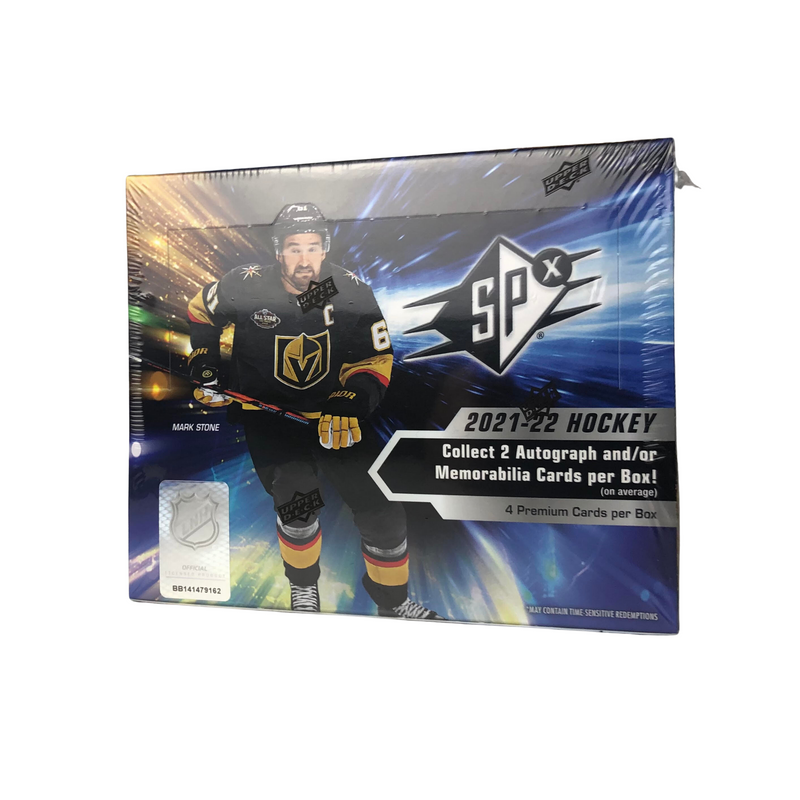 2021-22 Upper Deck SPx Hockey Hobby Box