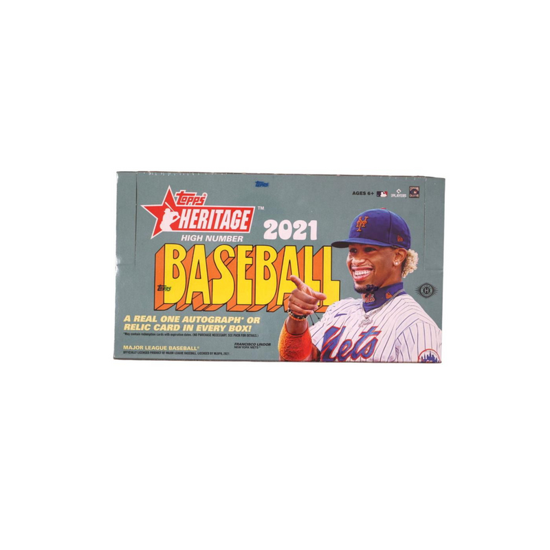 2021 Topps Heritage High Number Baseball Hobby Box