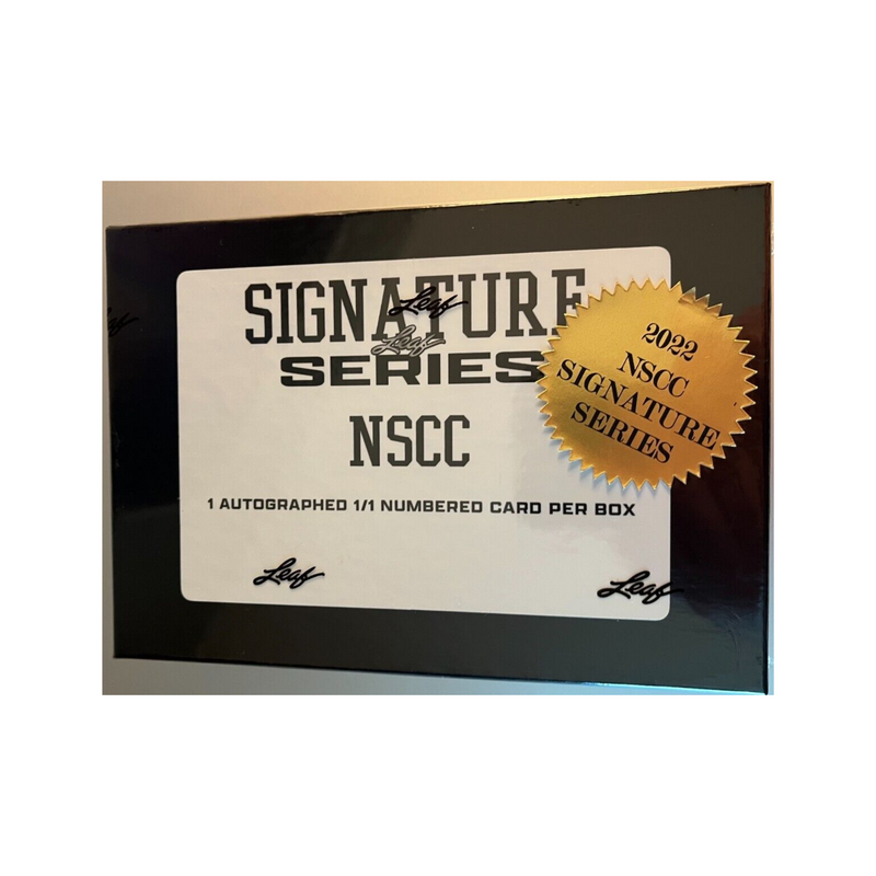 2022 Leaf NSCC Signature Series 1/1 10 Box Case
