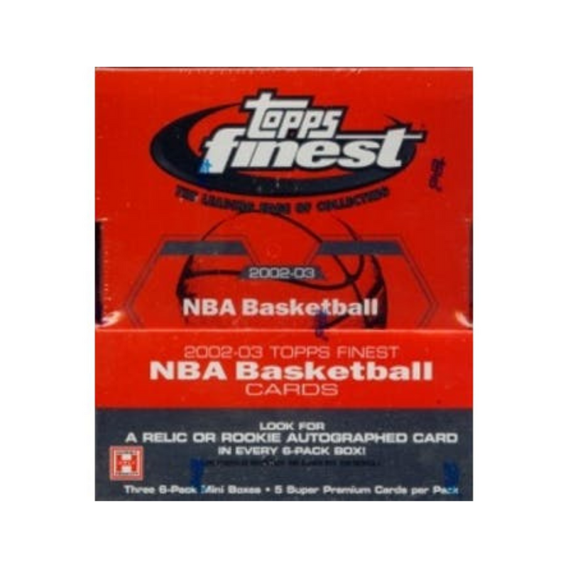 2002-03 Topps Finest NBA Hobby Box