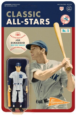 Super 7 MLB Classic All-Stars figurine Joe DiMaggio