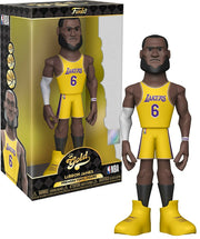 Funko Pop NBA Gold LeBron James Lakers 12"