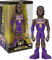 Funko Pop NBA Gold LeBron James Lakers 12" Chase Purple
