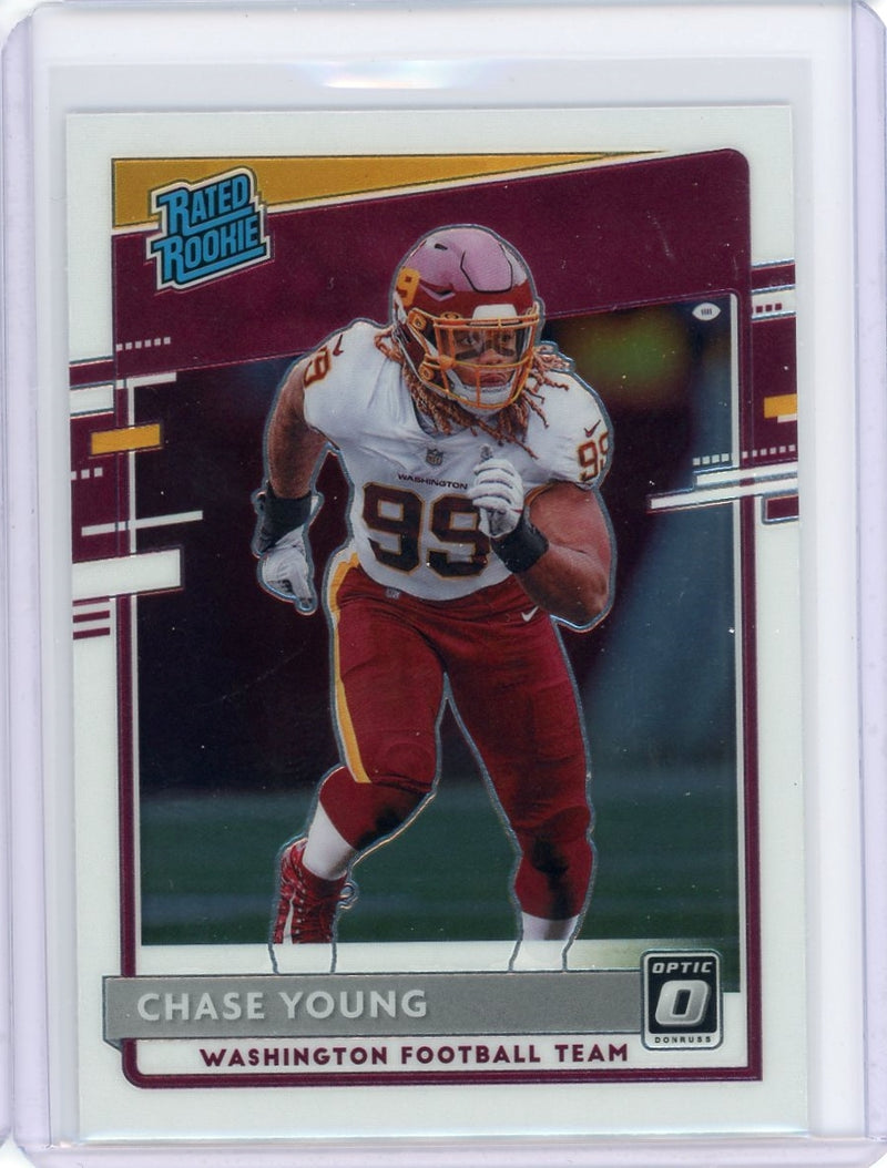 Chase Young 2020 Panini Donruss Optic rookie card