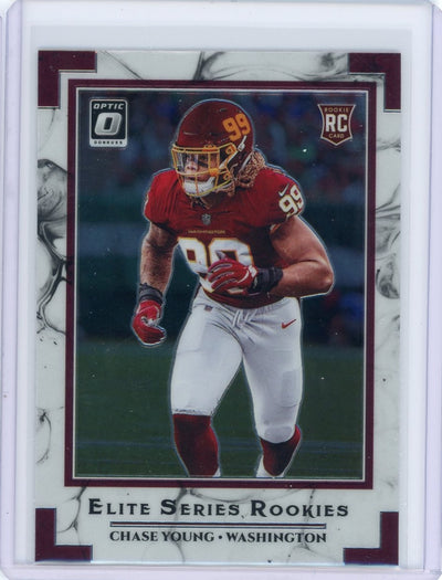 Chase Young 2020 Panini Donruss Optic Elite Series Rookies rookie card