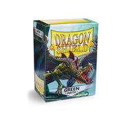 Dragon Shield Matte Green Standard Size Sleeves Individual Pack