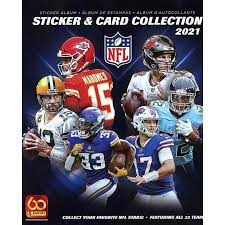 Panini Sticker and Card collection book NFL 2021
