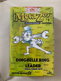 MetaZoo Cryptid Nation Dingbelle Ring Leader 1st Edition Theme Deck