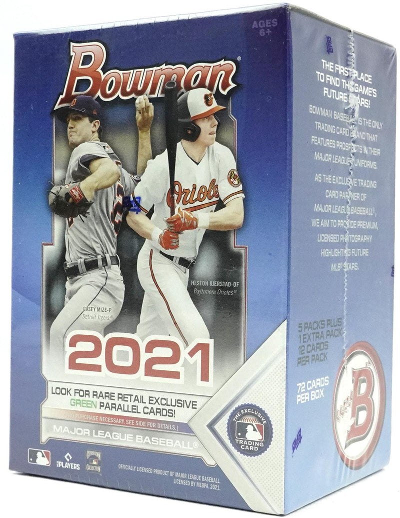 2021 Bowman Baseball Blaster Box