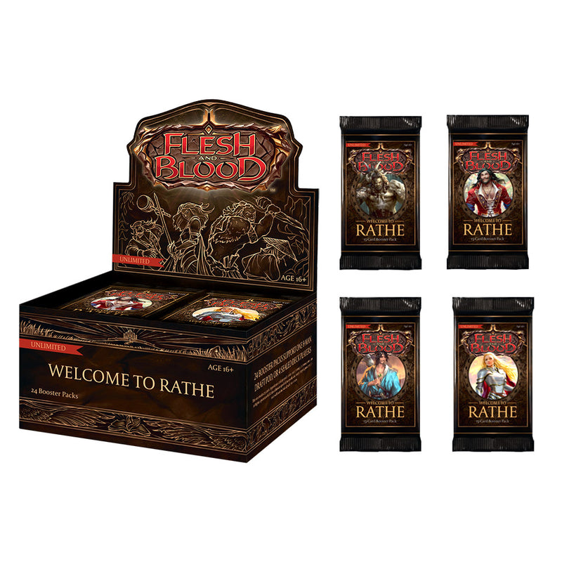 Flesh and Blood Welcome to Rathe Unlimited Booster Box – Piece Of