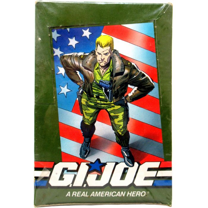 GI Joe A Real American Hero Trading Cards 36 Booster Pack Box