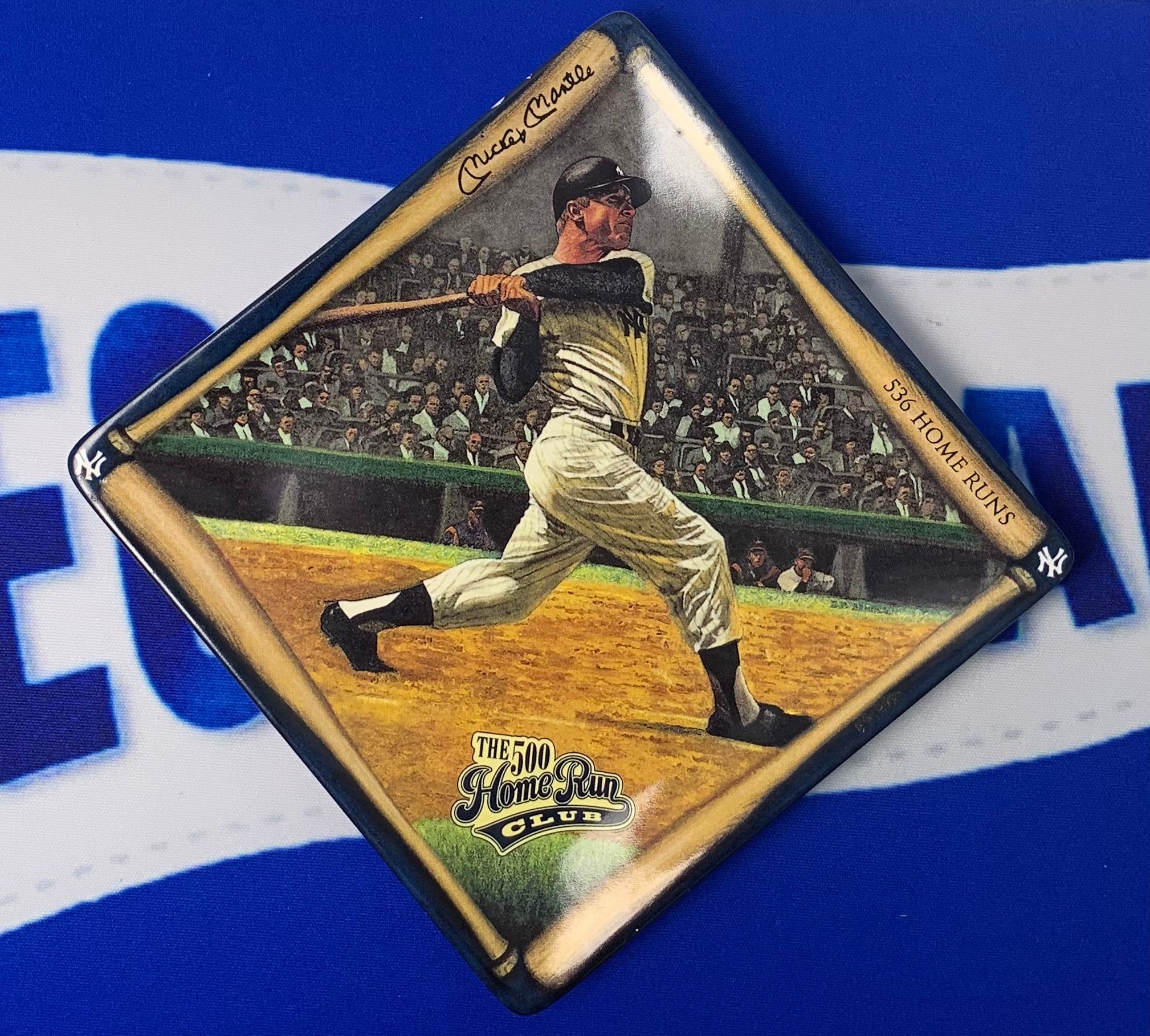 MICKEY MANTLE BRADFORD EXCHANGE PLATE