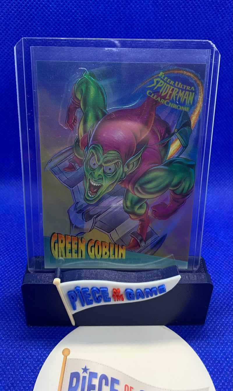 1995 Fleer Ultra Spider-Man Clear Chrome Green Goblin 