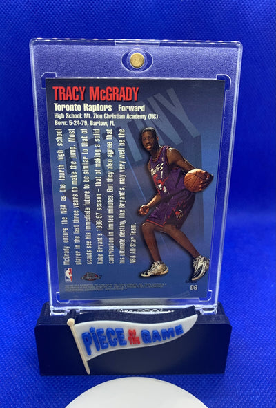 Tracy McGrady 1997-98 Topps Chrome Destiny Refractor #D6 Rookie