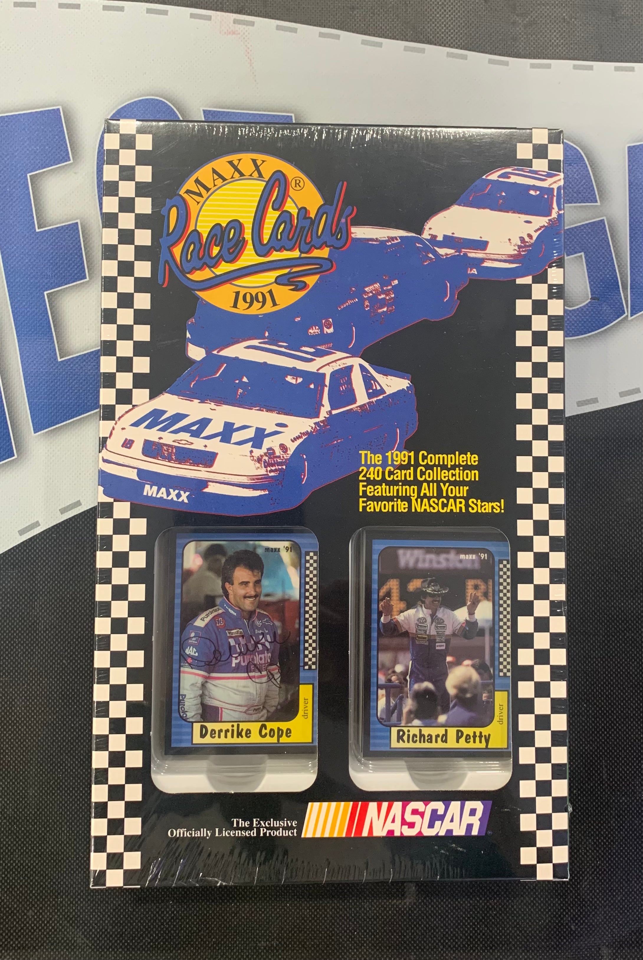 NASCAR Maxx Race Cards 1991 complete 240-card collection