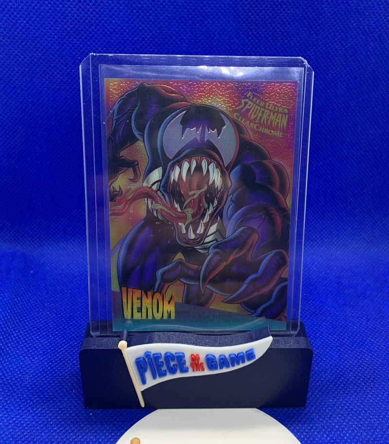1995 Fleer Ultra Spider-Man Clear Chrome Venom 