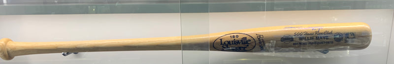 Willie Mays 500 HR Club Autographed Louisville Slugger Bat 628/660